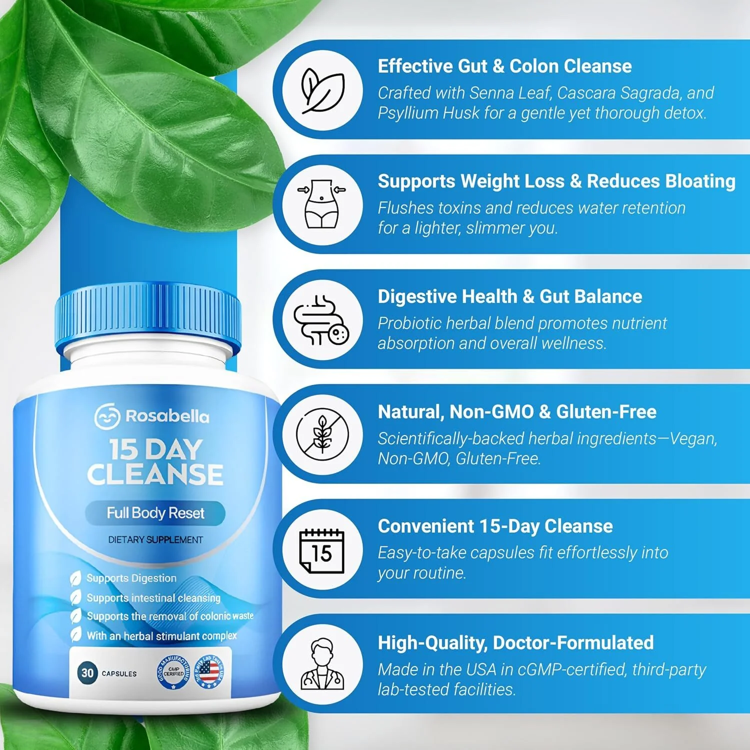 Rosabella 15 Day Colon Cleanse - Image 5
