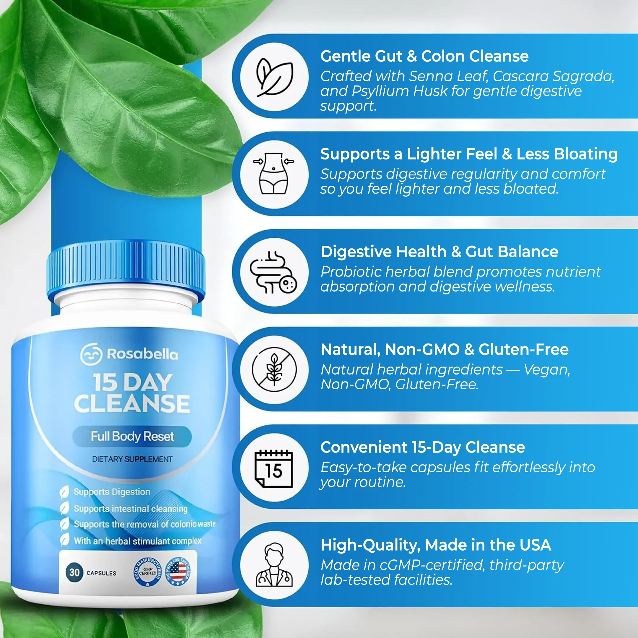 Rosabella 15 Day Colon Cleanse - Image 5