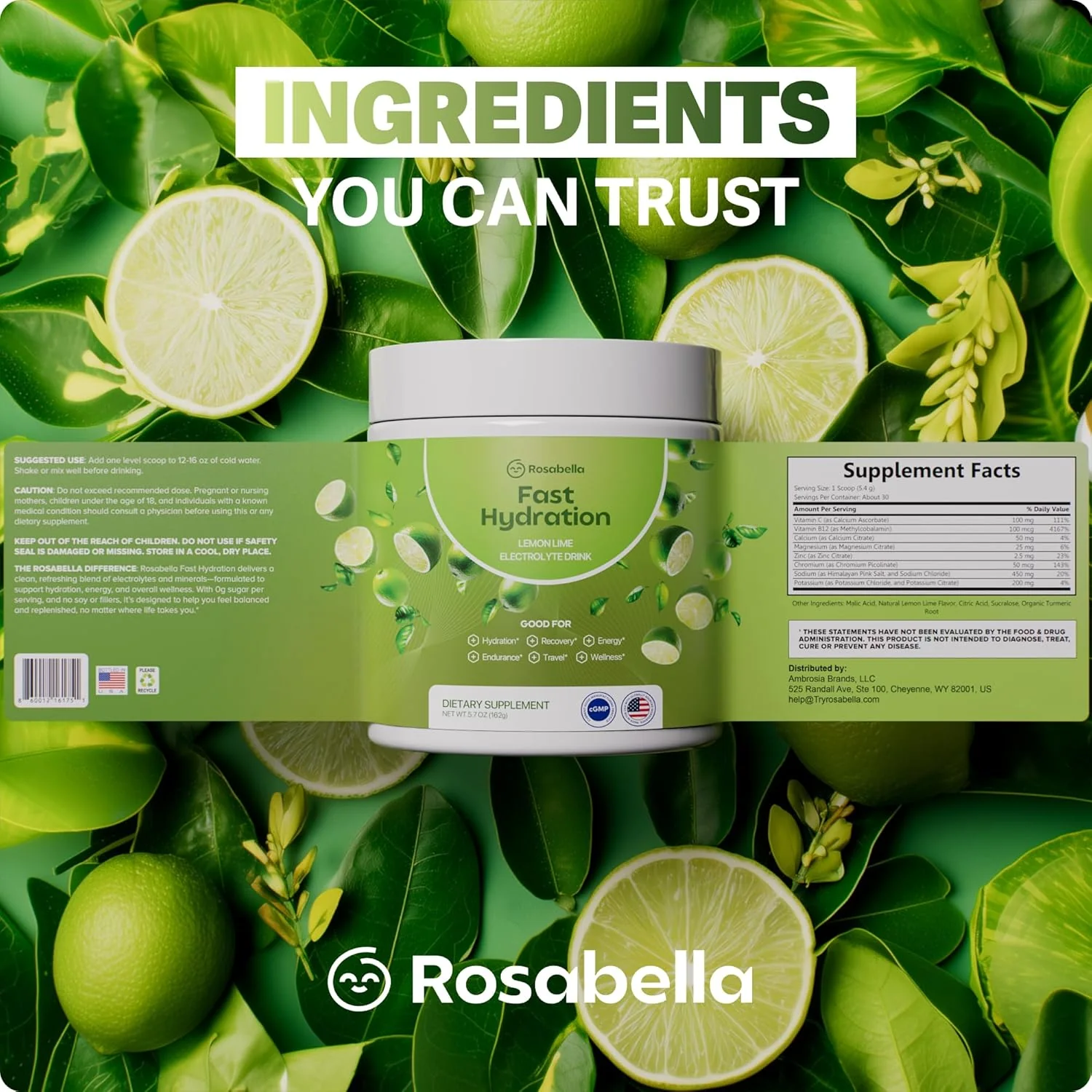 Rosabella Electrolyte Drink Powder - Image 21