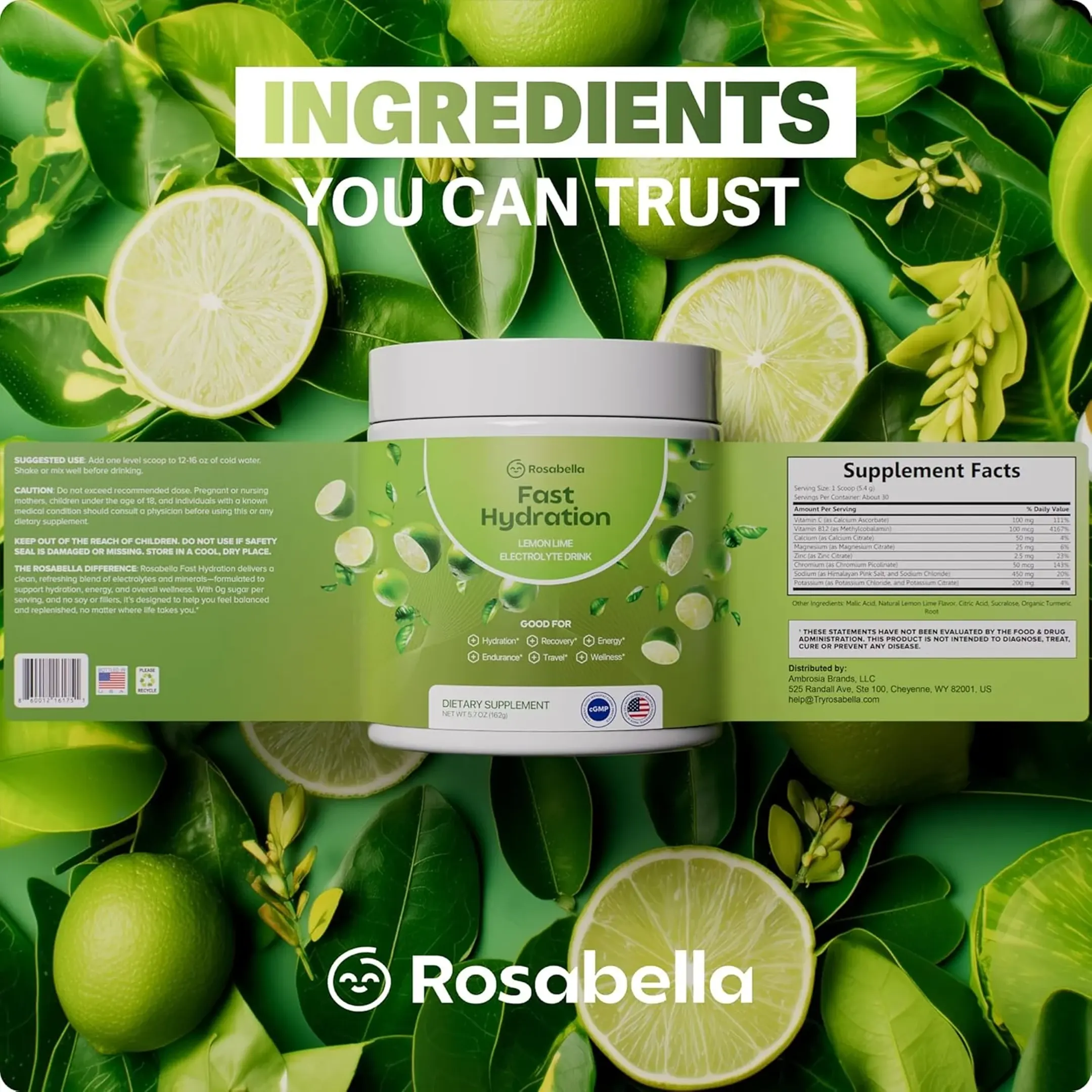 Rosabella Electrolyte Drink Powder - Image 21