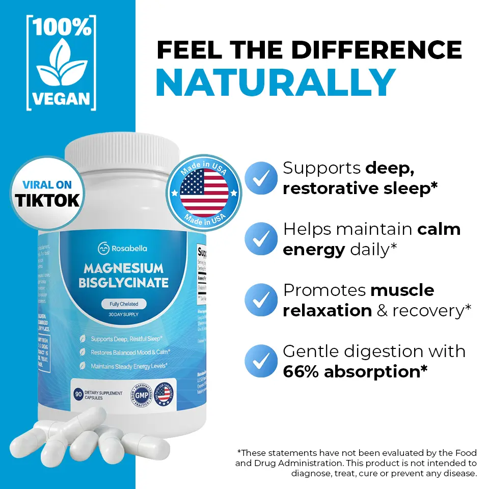 Rosabella Magnesium Capsules BOGO - Image 2