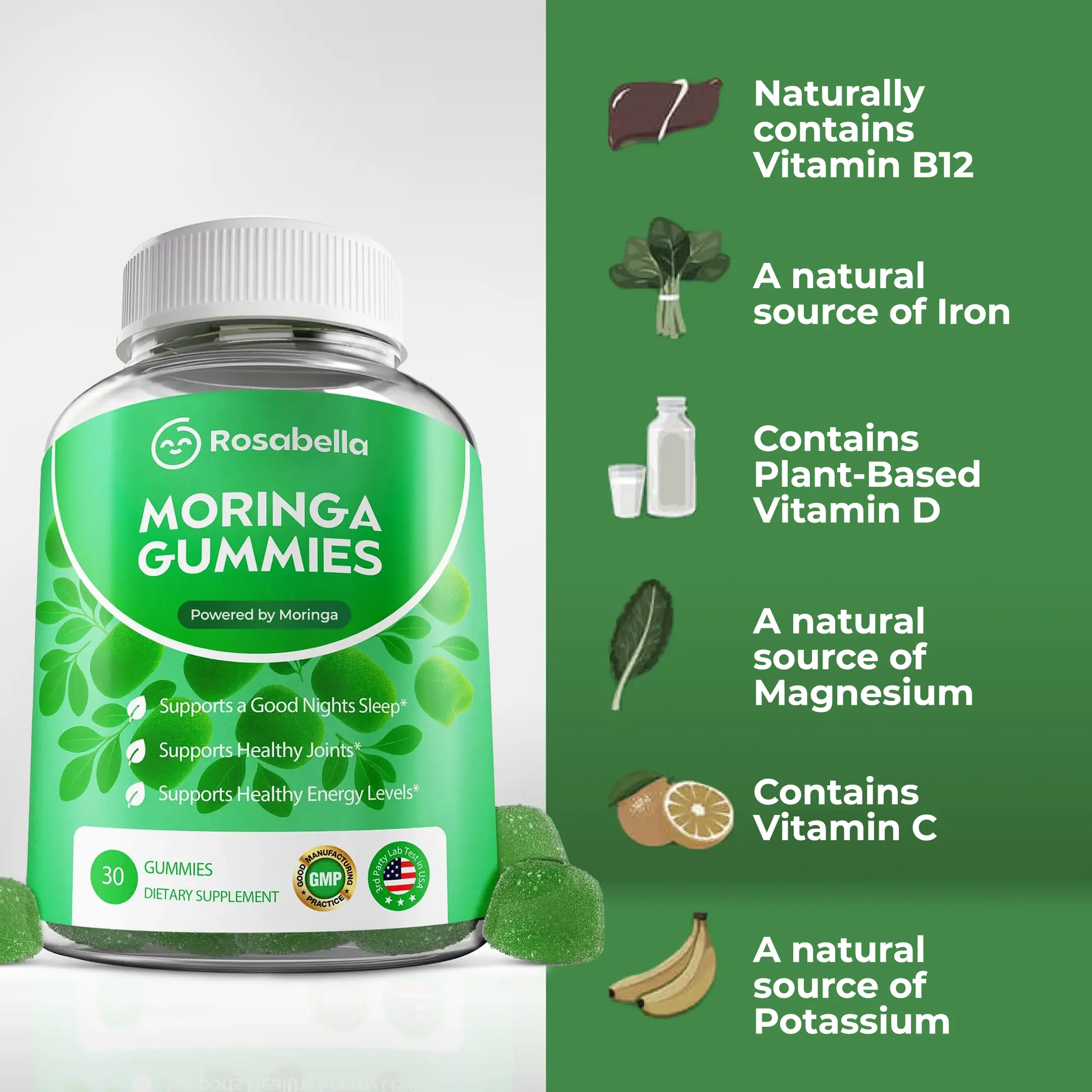 Rosabella Moringa Gummies- - Image 5