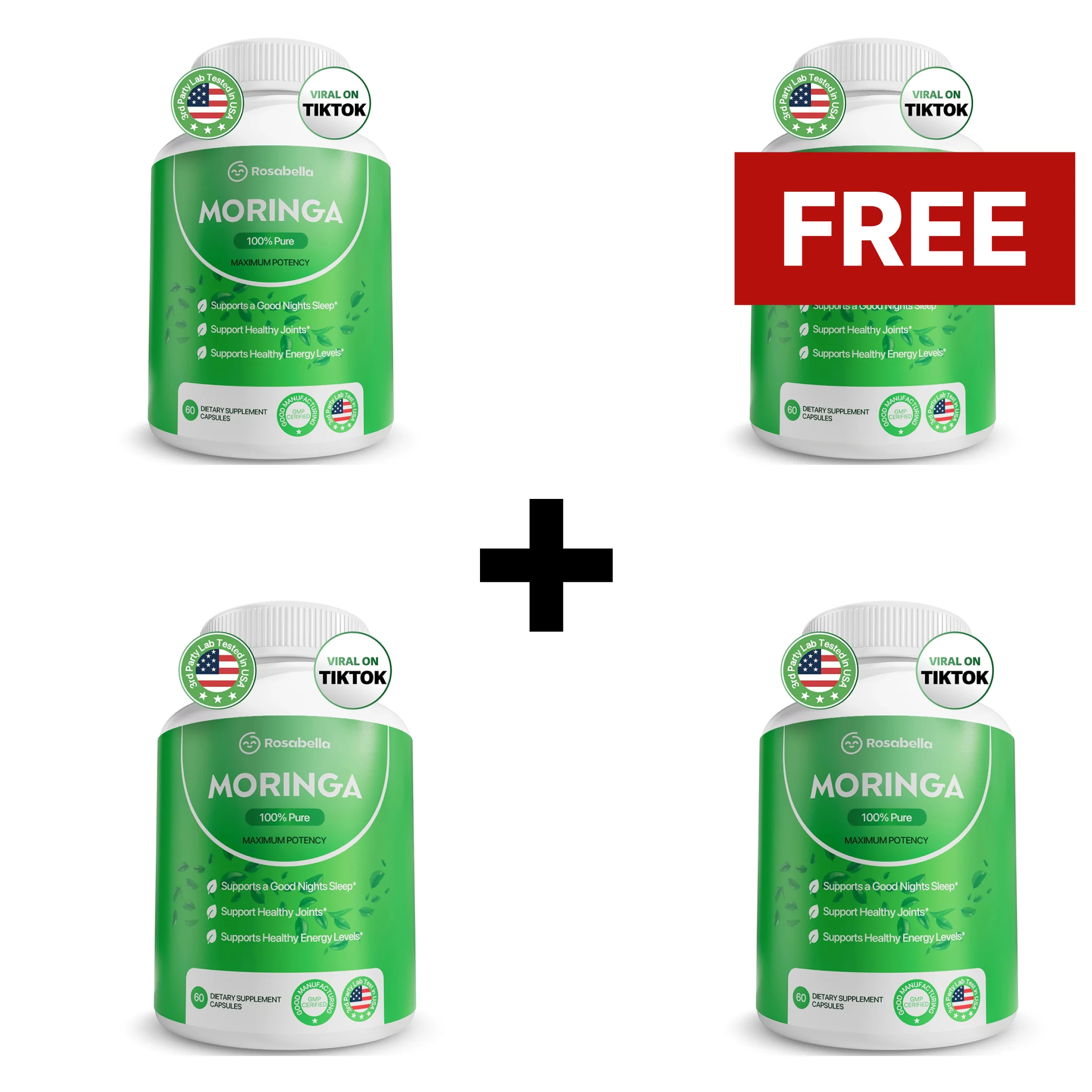 Rosabella Moringa Powder Capsules BOGO Offer | New - Image 8