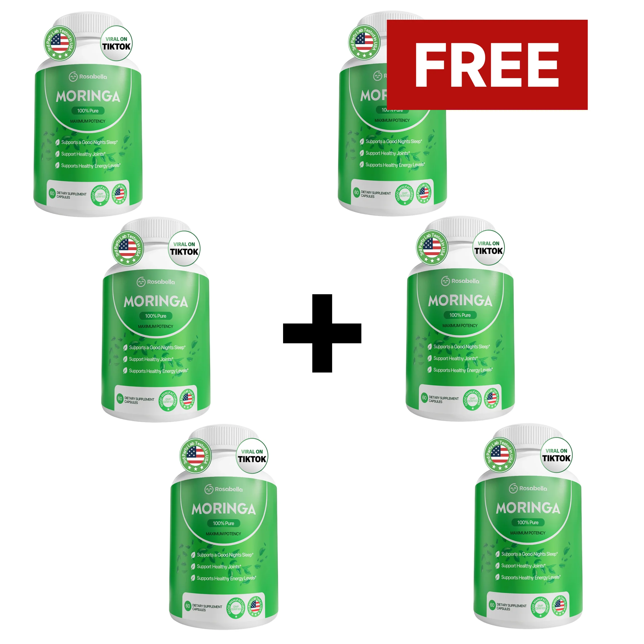 Rosabella Moringa Powder Capsules BOGO Offer | New - Image 9