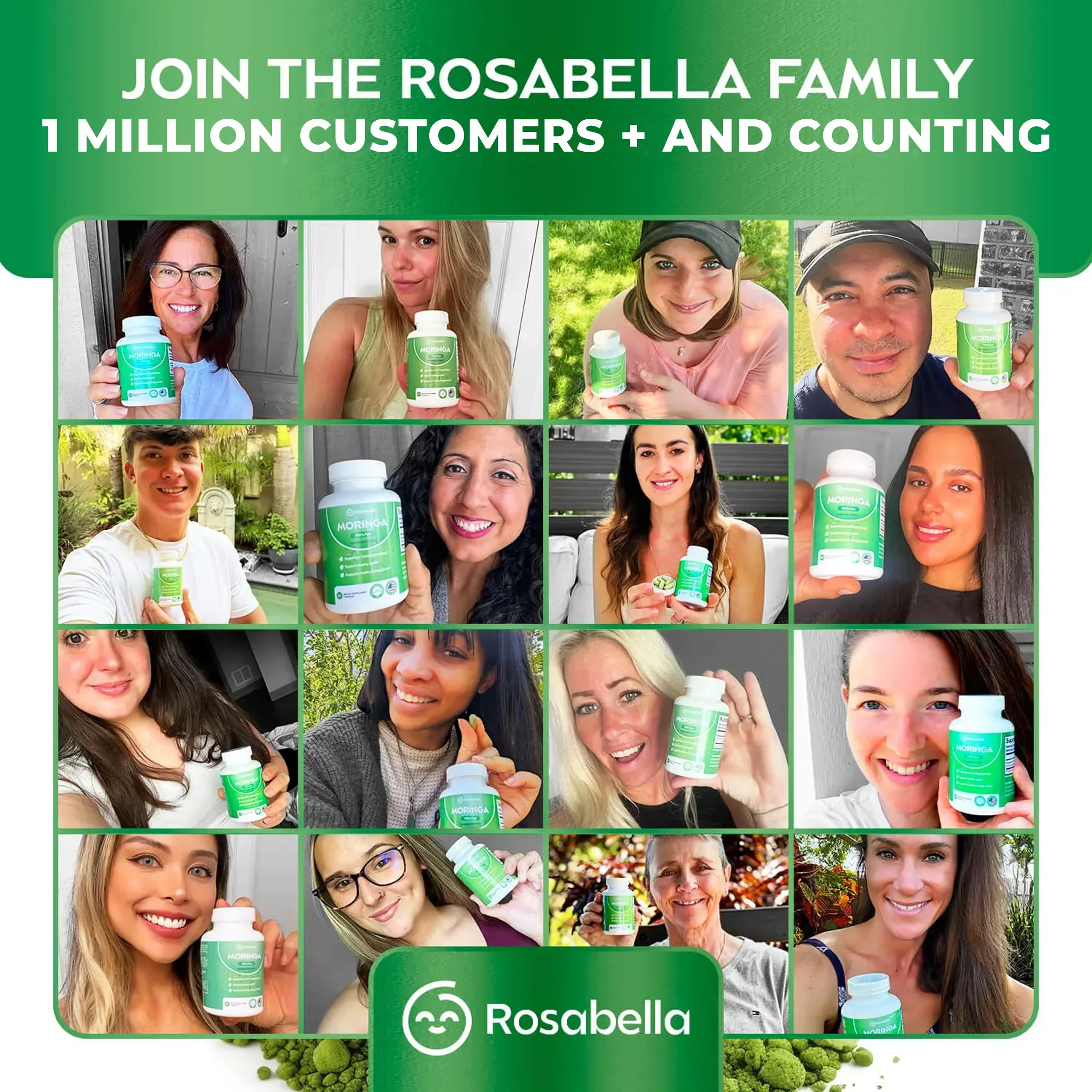 Rosabella Moringa Powder Capsules- - Image 4