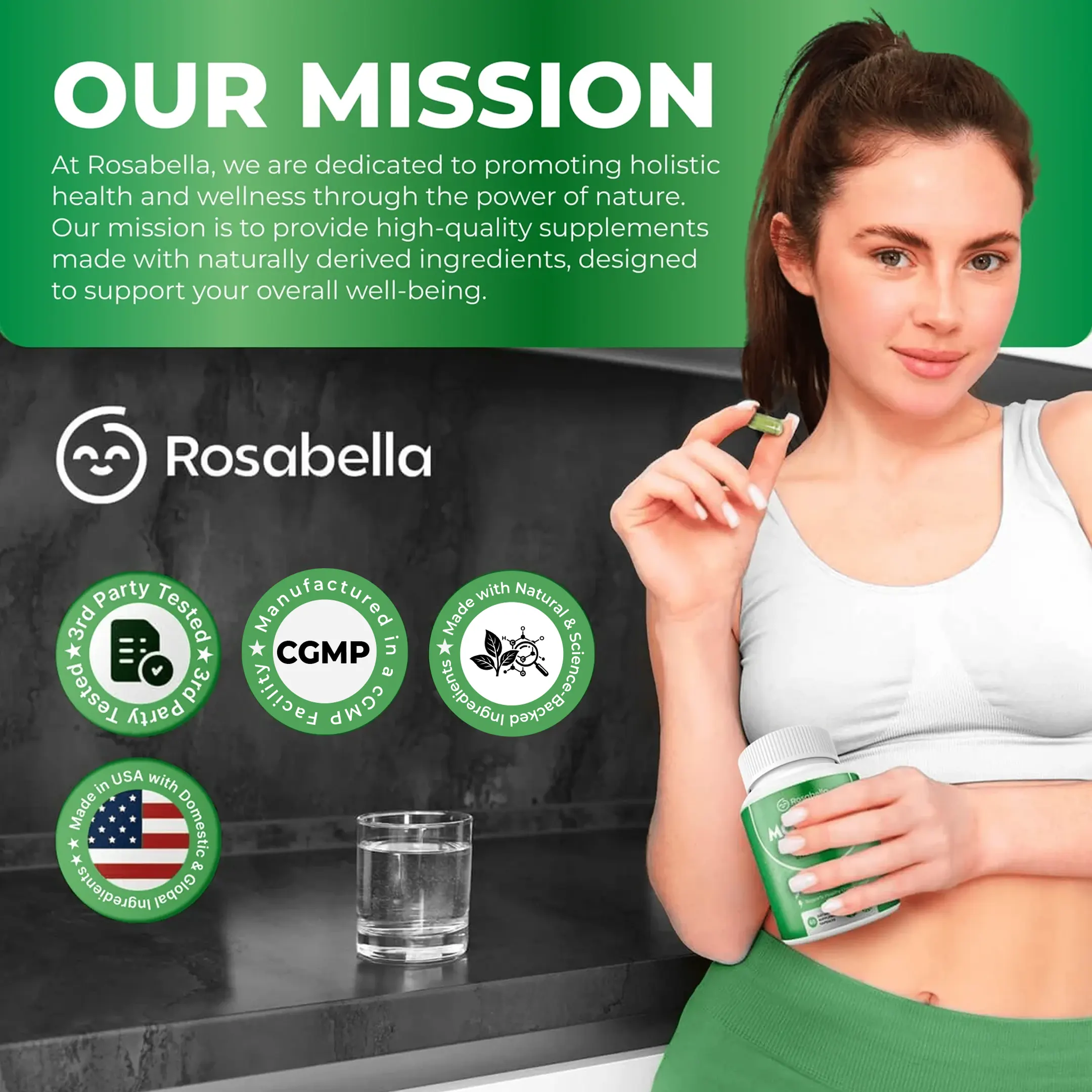 Rosabella Moringa Powder Capsules- - Image 6