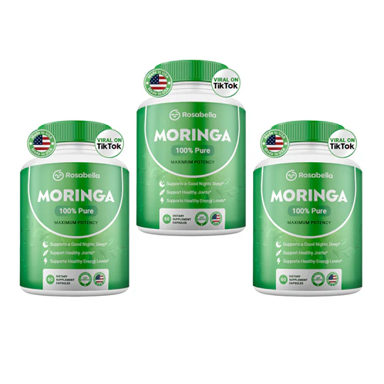 Rosabella Moringa Powder Capsules - Image 7