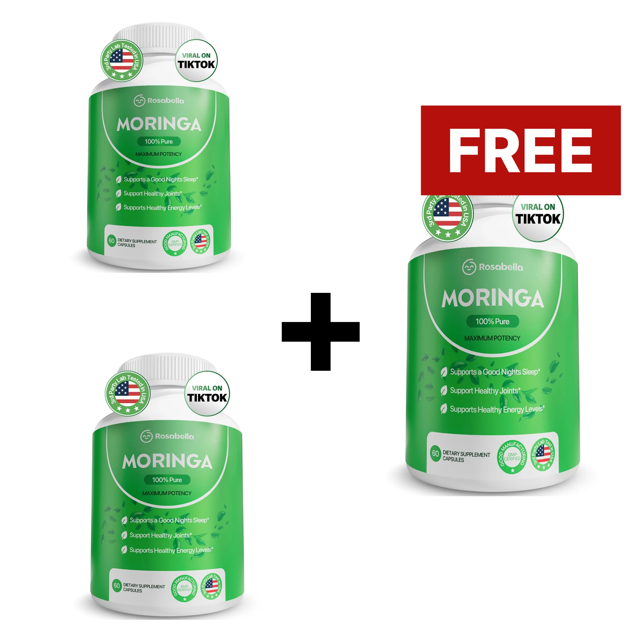 Rosabella Moringa Powder Capsules- - Image 7