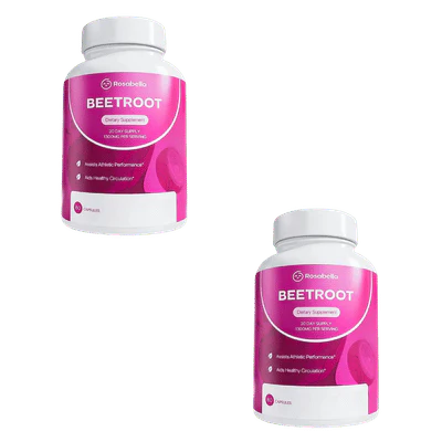 Rosabella Organic Beetroot Capsules (1300mg) for Blood Flow & Heart Health - Image 8