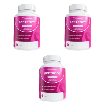 Rosabella Organic Beetroot Capsules (1300mg) for Blood Flow & Heart Health - Image 9