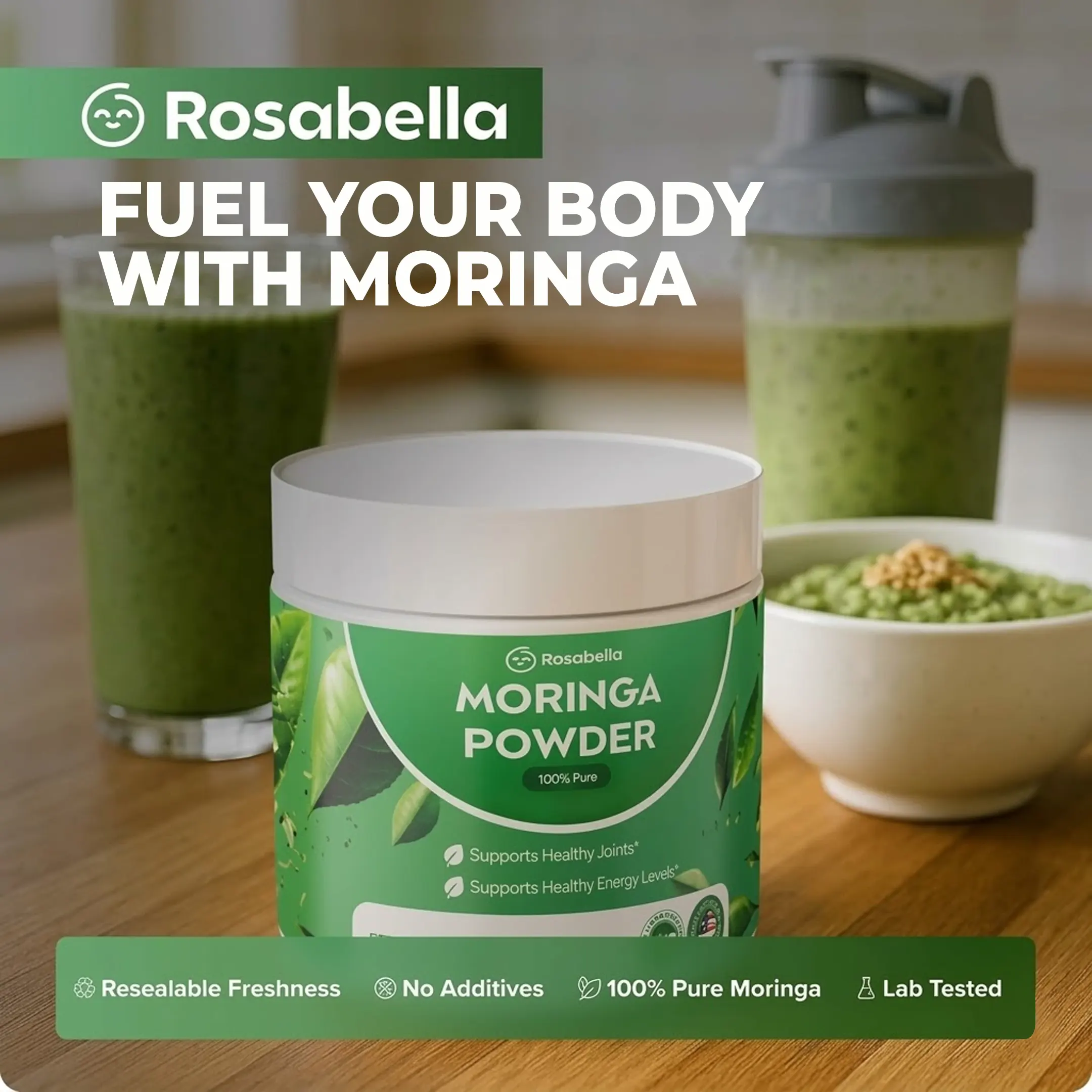 Rosabella Pure Moringa Powder - Image 3